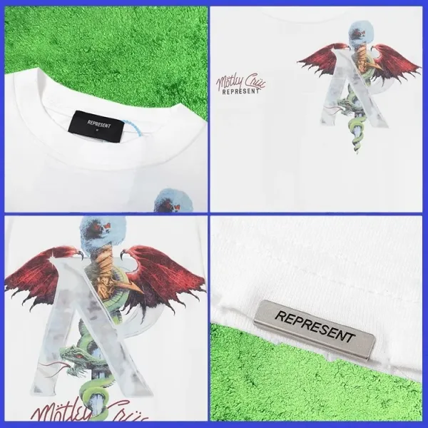 Represent Pit Crew White T-Shirt - 47