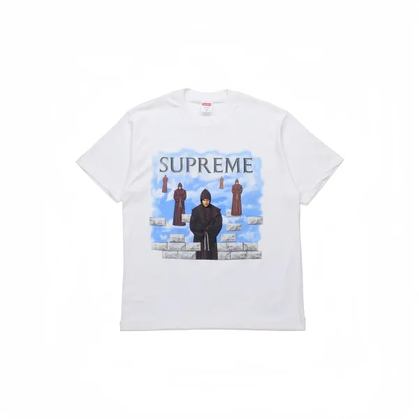 Supreme Monk Print White T-Shirt - 1