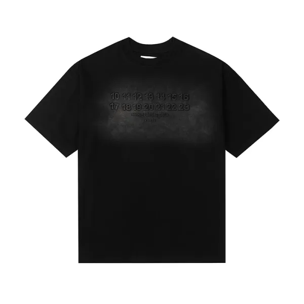 Maison Margiela Replica Numeric T-Shirt Black - 1