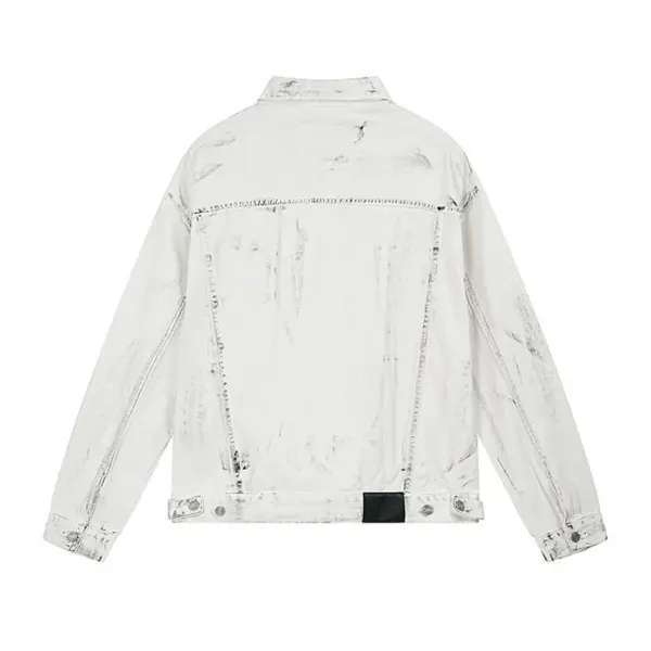 Off-White x Levi's Embroidered Denim Jacket Light Blue Denim-Jacket - 13