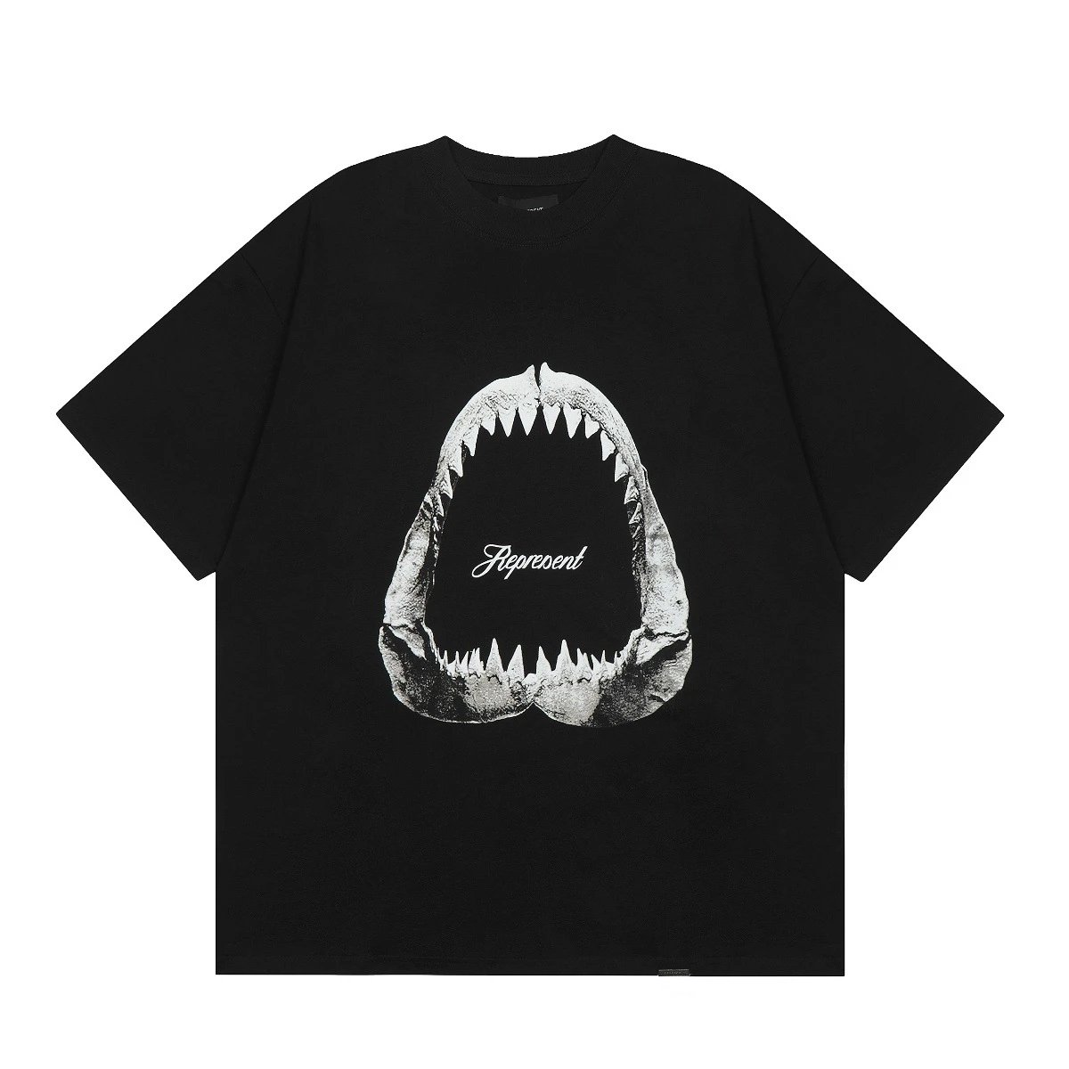 Represent Shark Distressed T-Shirt photo 4