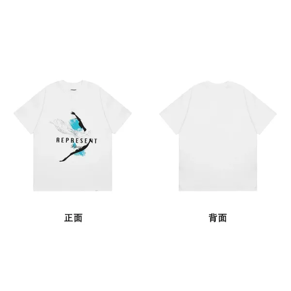 Represent Ocean Diver White T-Shirt - 1