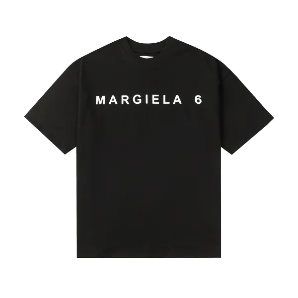 Maison Margiela MM6 Black Logo T-Shirt - 1