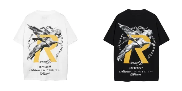 Represent Pit Crew White T-Shirt - 42