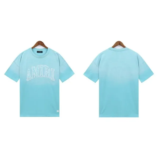 Amiri Arch Logo Dip-Dye T-Shirt - 1