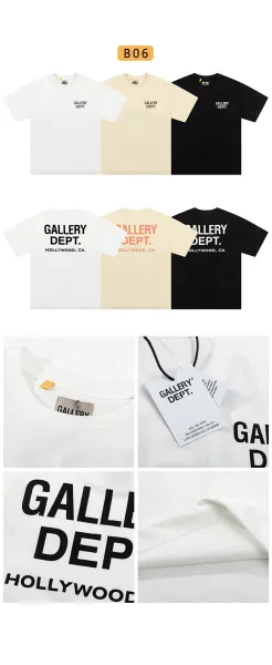 Gallery Dept. Embroidered Polo Black - 11