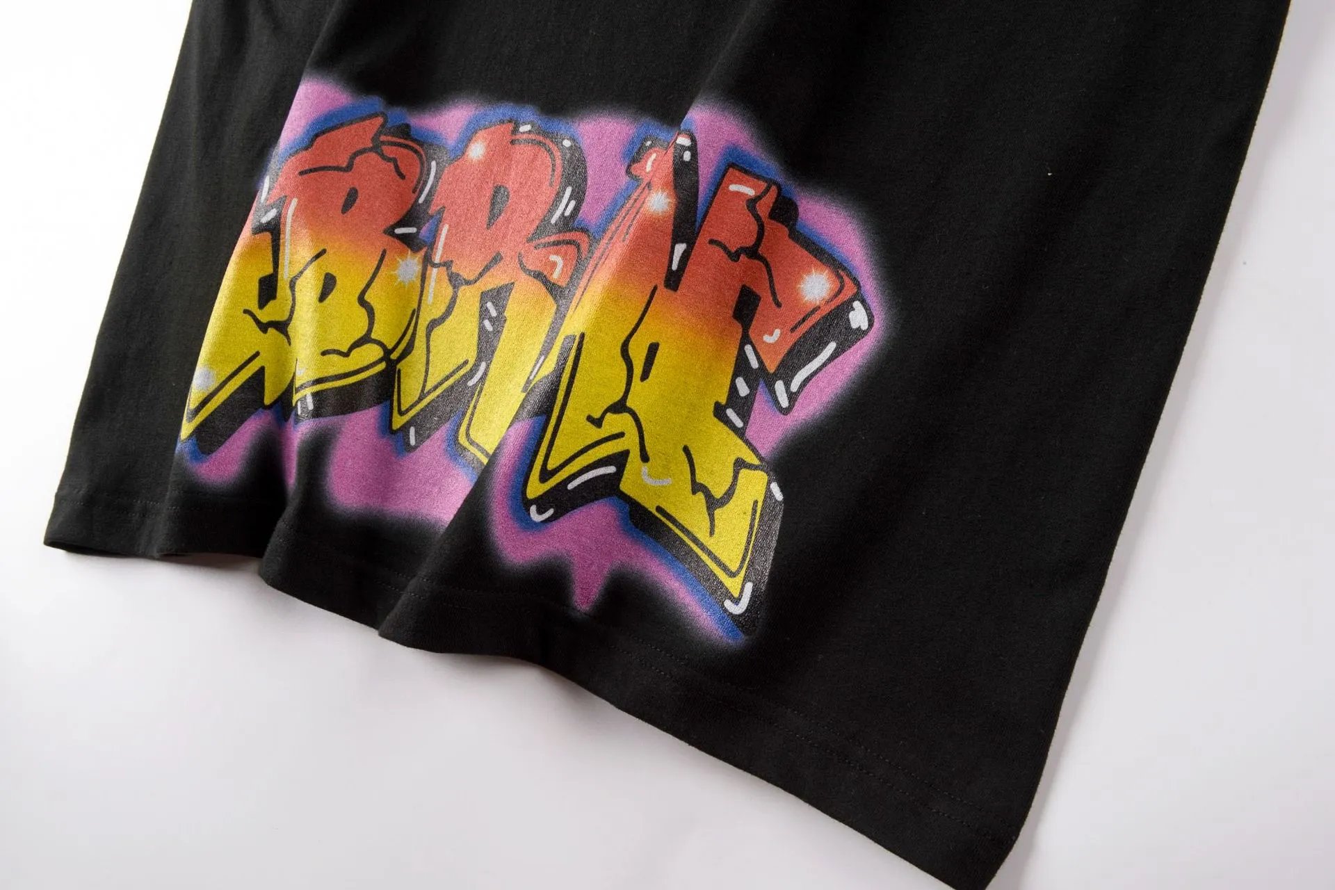 Vertabrate Vertty University Washed Black T-Shirt - 10
