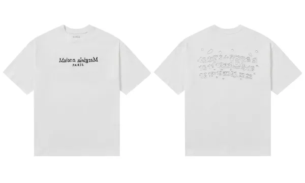 Off-White Diagonal Stitch T-Shirt White - 29