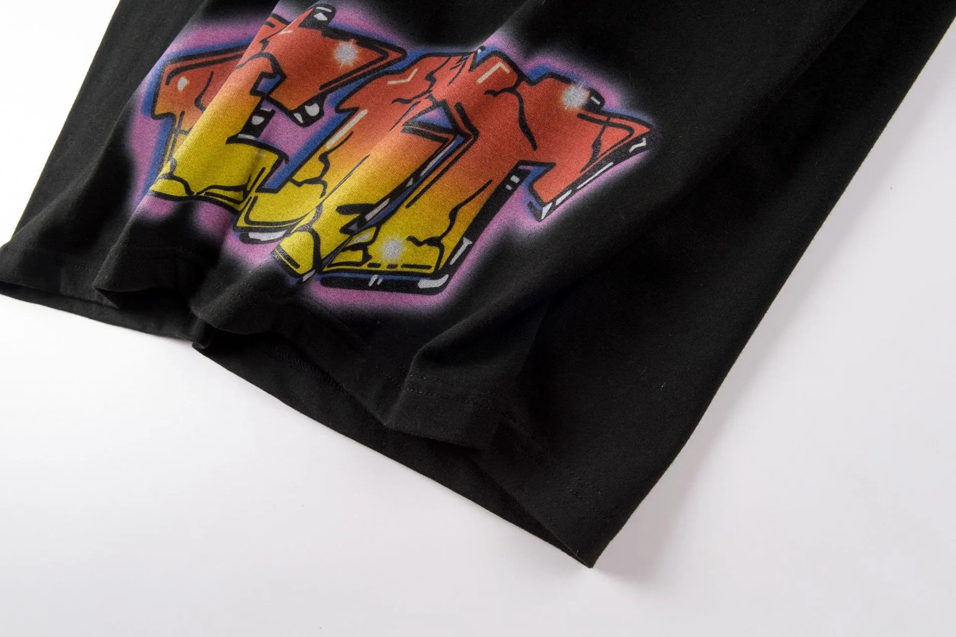 Vertabrate Vertty University Washed Black T-Shirt - 8