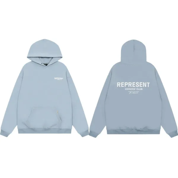 Represent Owners' Club Light Blue Hoodie - 1