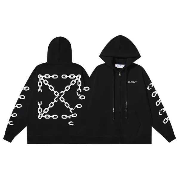 Off-White '99' Arrow Hoodie Black - 8