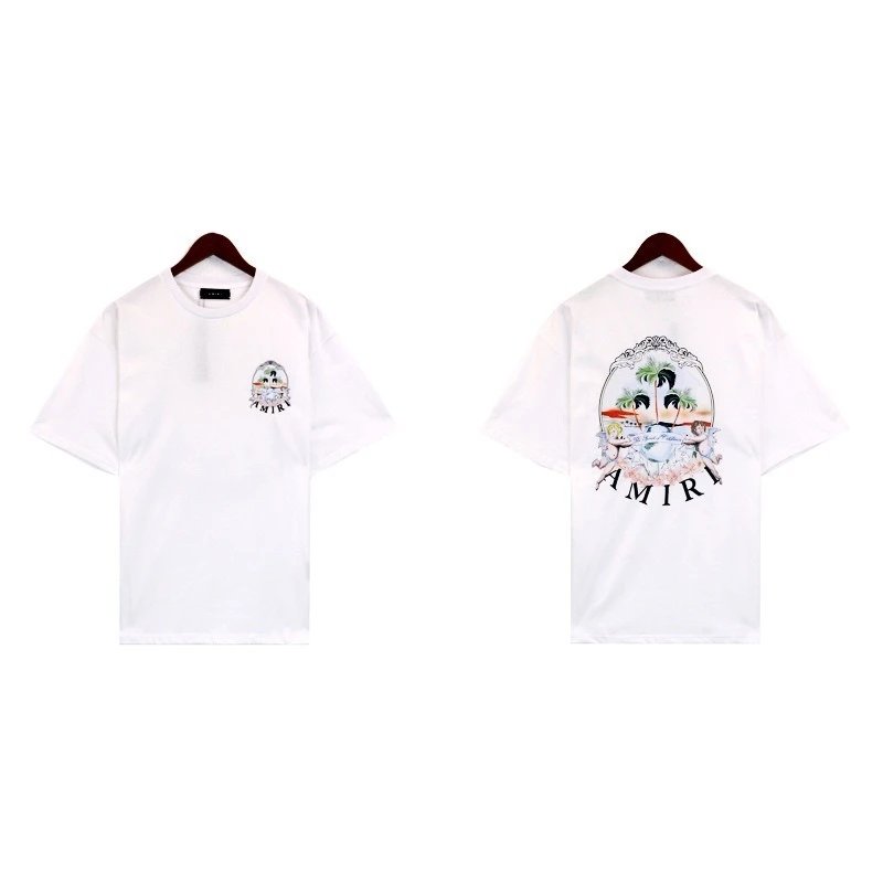 Amiri Embroidered Logo Shorts Beige - 46