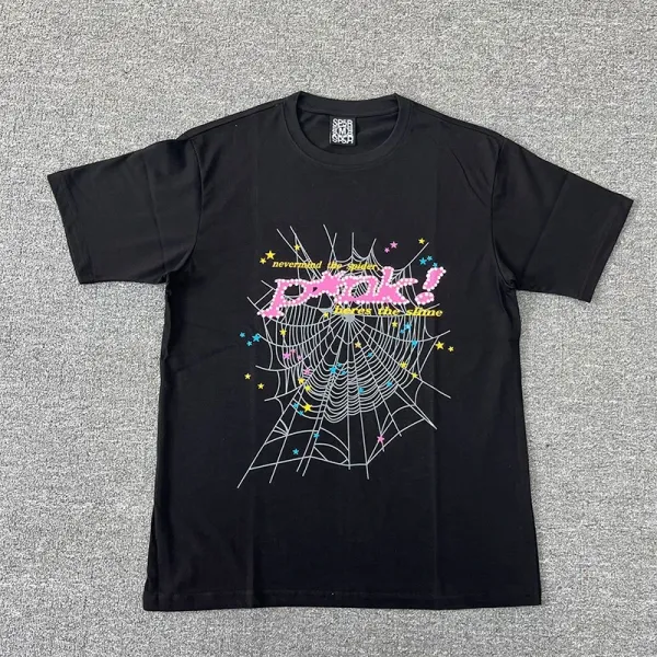 SPER Spider Web Graphic Green T-Shirt - 21
