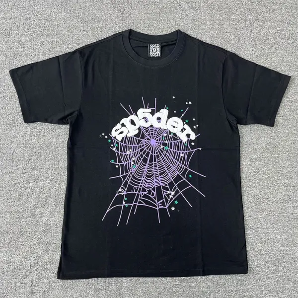 SPER Spider Web Graphic Green T-Shirt - 15