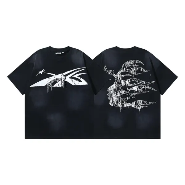 Hellstar Use Your Eyes Don't Just Talk A Lot Graphic T-Shirt - 21