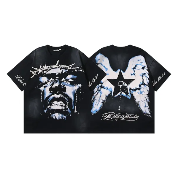 Hellstar Use Your Eyes Don't Just Talk A Lot Graphic T-Shirt - 19