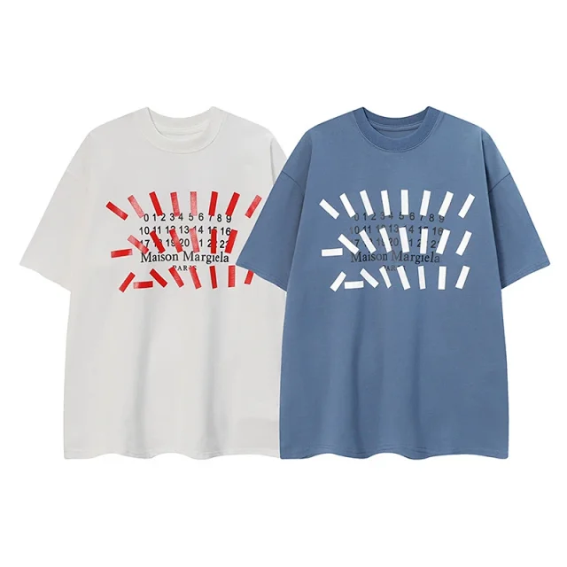 Maison Margiela T-Shirts Graphic Logo Short-Sleeve Crewneck product detail image 6