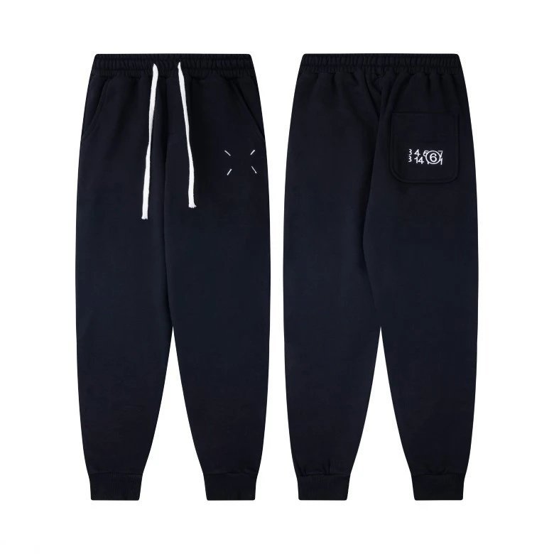 Maison Margiela Hoodies & Sweatshirts Numeric Logo Hoodie — FED-M108 Black