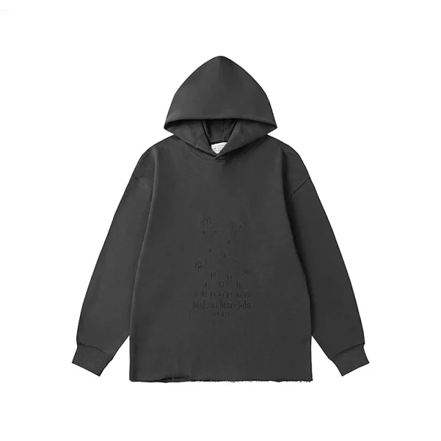 Maison Margiela Hoodies & Sweatshirts Numeric Logo Hoodie product detail image 8