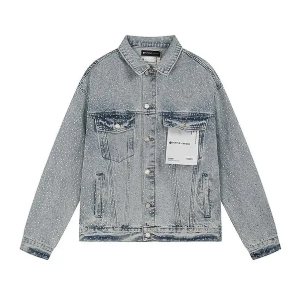 Off-White x Levi's Embroidered Denim Jacket Light Blue Denim-Jacket - 9