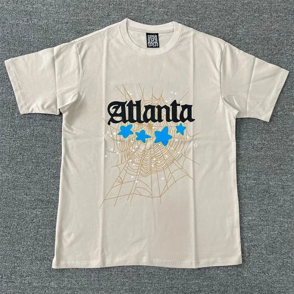 SPER Spider Web Graphic Green T-Shirt - 25