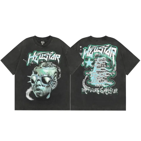Hellstar Use Your Eyes Don't Just Talk A Lot Graphic T-Shirt - 43