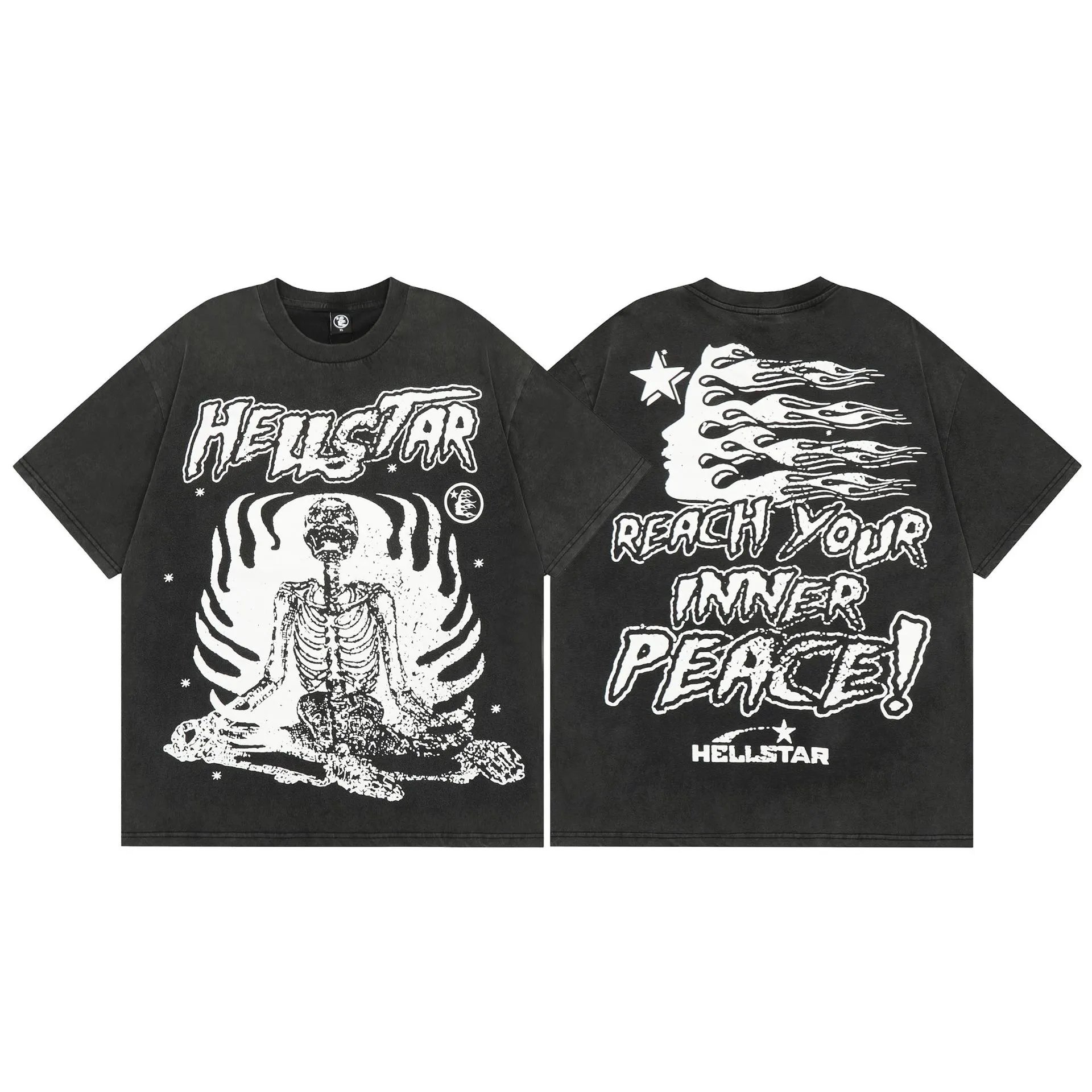 Hellstar Use Your Eyes Don't Just Talk A Lot Graphic T-Shirt - 46