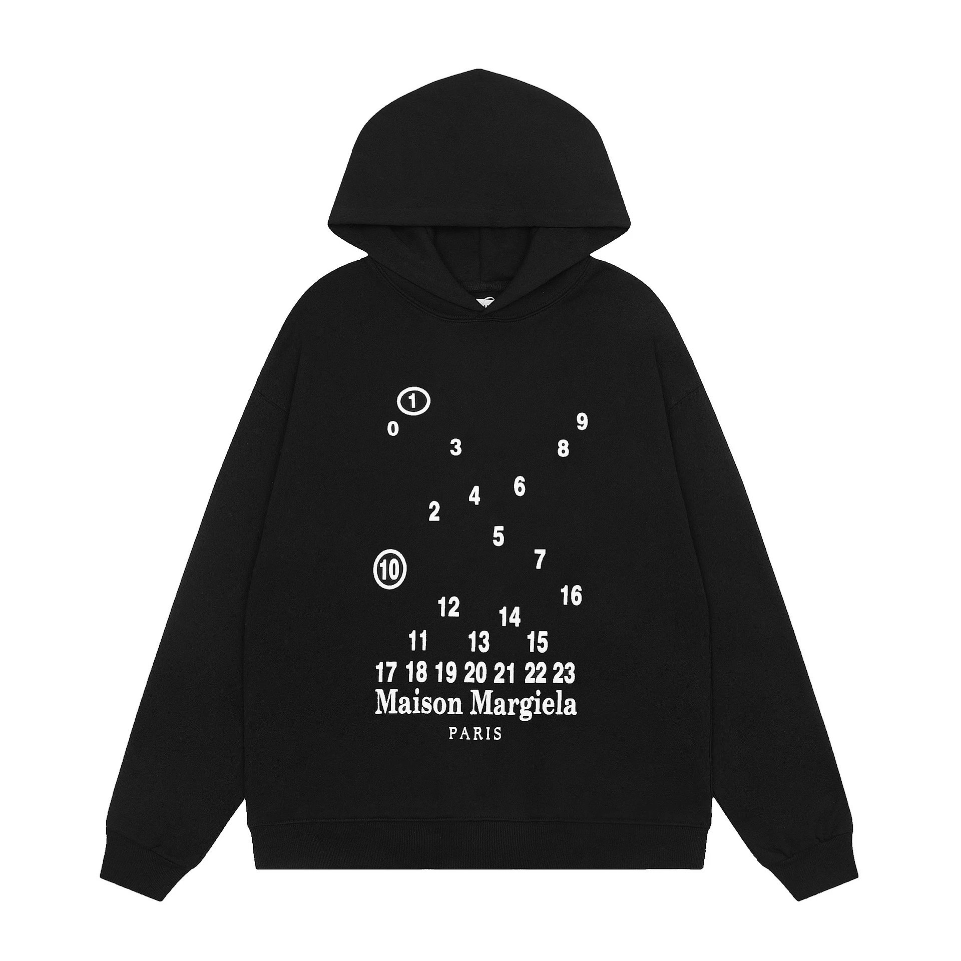 Maison Margiela Hoodies & Sweatshirts Numeric Logo Hoodie image 3