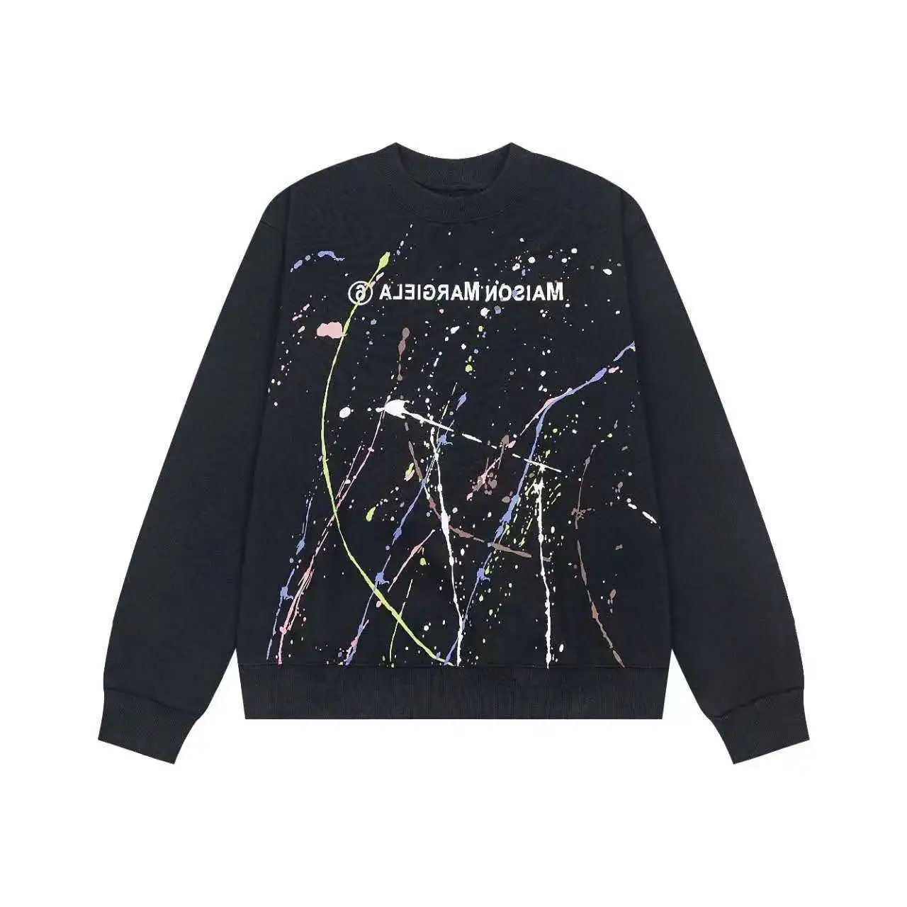 Maison Margiela Hoodies & Sweatshirts Numeric Logo Hoodie — FED-M26 Black