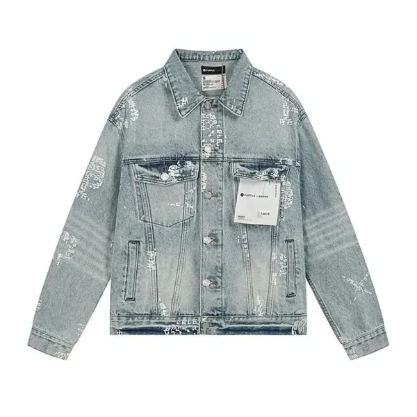 Off-White x Levi's Embroidered Denim Jacket Light Blue Denim-Jacket - 6