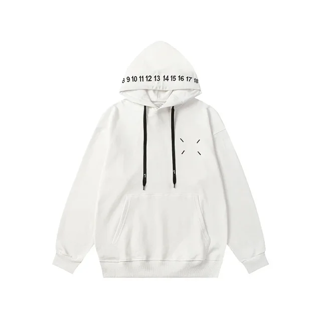 Maison Margiela Hoodies & Sweatshirts Numeric Logo Hoodie product detail image 25