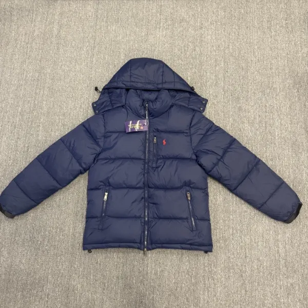 Ralph Lauren Children's Down Jacket Navy Blue - 1