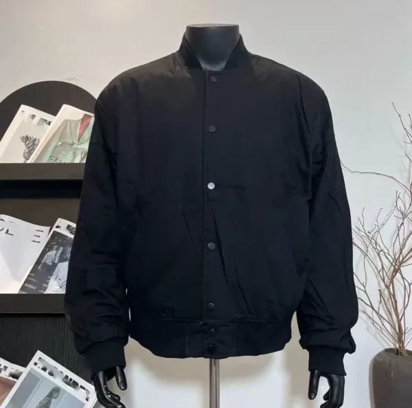 Off-White x Nike Air Force 1 '80s-'89' Bomber Jacket Black - 11