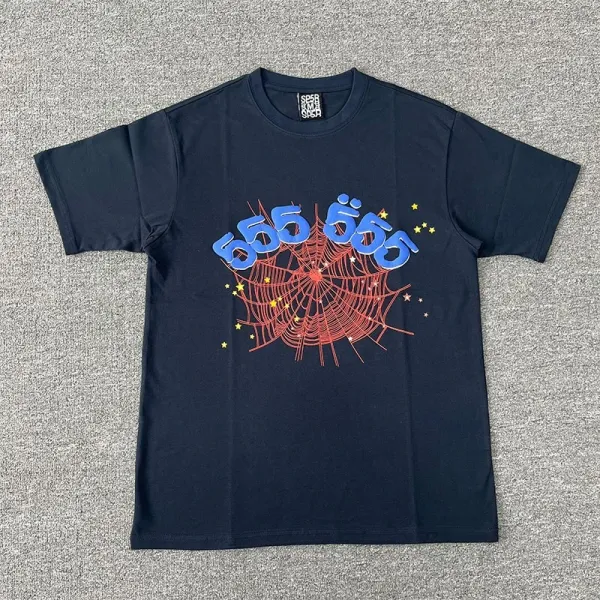 SPER Spider Web Graphic Green T-Shirt - 11