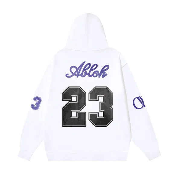 Aloha x Unknown Brand 23 Graphic Hoodie White - 1