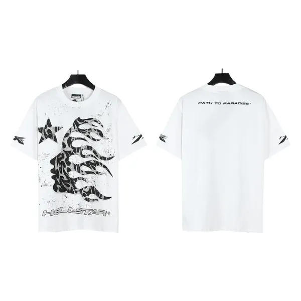 Hellstar Use Your Eyes Don't Just Talk A Lot Graphic T-Shirt - 7