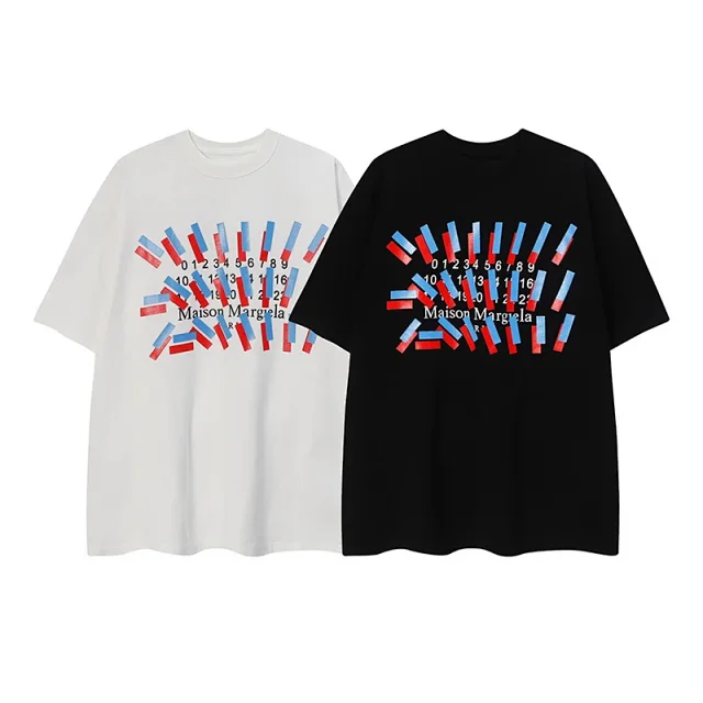 Maison Margiela T-Shirts Graphic Logo Short-Sleeve Crewneck product detail image 5