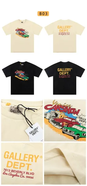 Gallery Dept. Embroidered Polo Black - 9