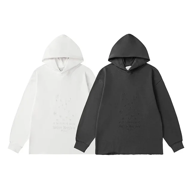 Maison Margiela Hoodies & Sweatshirts Numeric Logo Hoodie product detail image 7