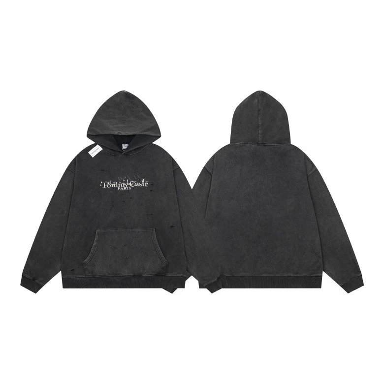 Maison Margiela Hoodies & Sweatshirts Numeric Logo Hoodie — FED-M29 Black