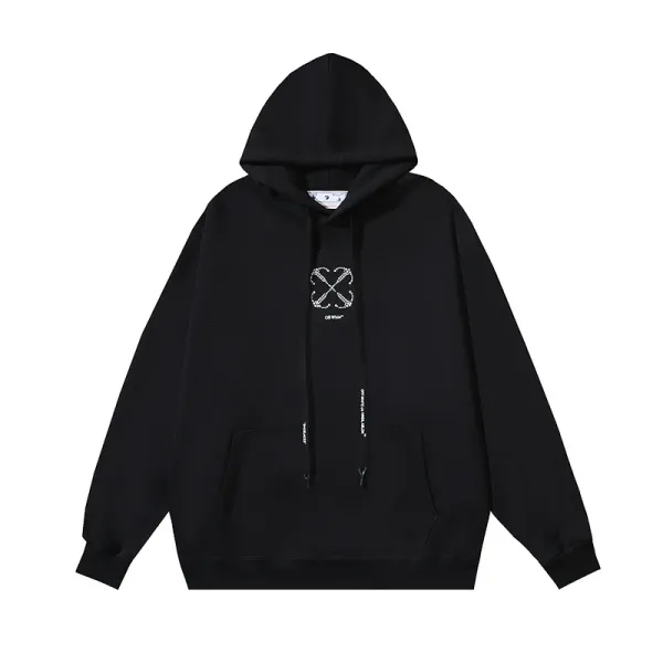 Off-White '99' Arrow Hoodie Black - 9