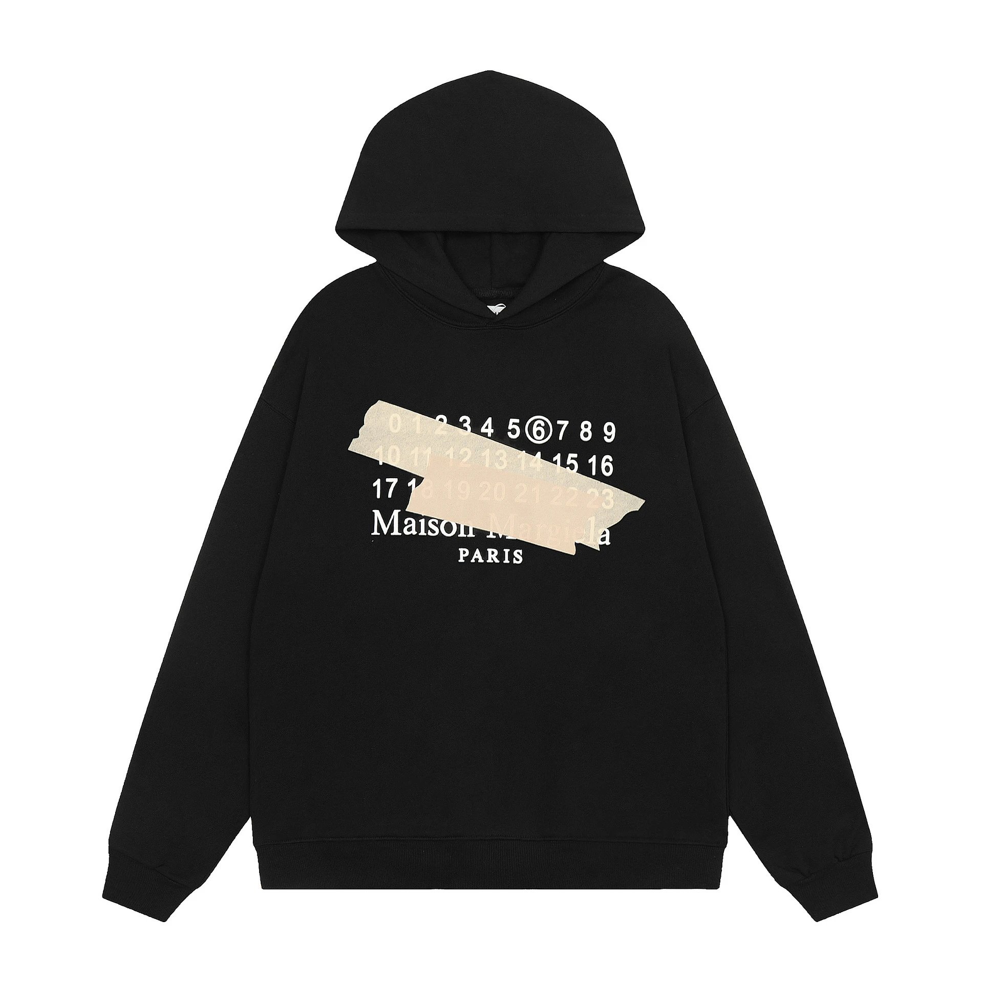 Maison Margiela Hoodies & Sweatshirts Numeric Logo Hoodie image 4