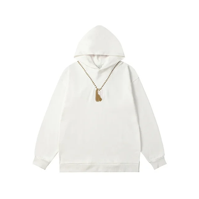 Maison Margiela Hoodies & Sweatshirts Numeric Logo Hoodie product detail image 30