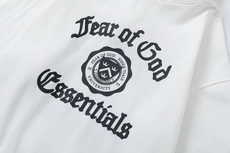 Fear of God Essentials University Hoodie Black - 8