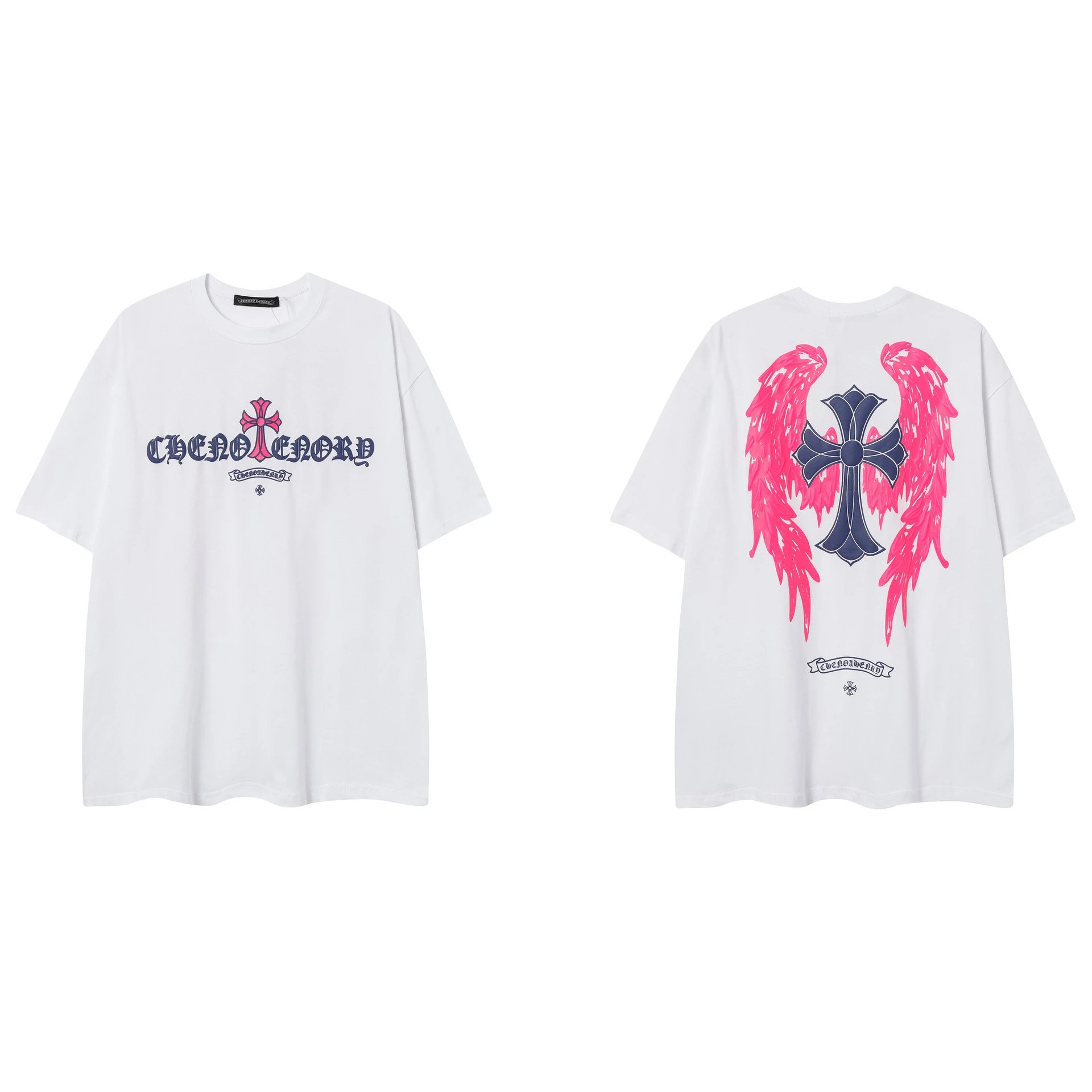 Colorful Cross Short-Sleeve T-Shirt photo 8