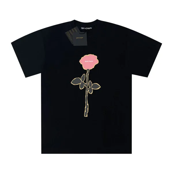 Palm Angels Handprint Logo White T-Shirt - 6