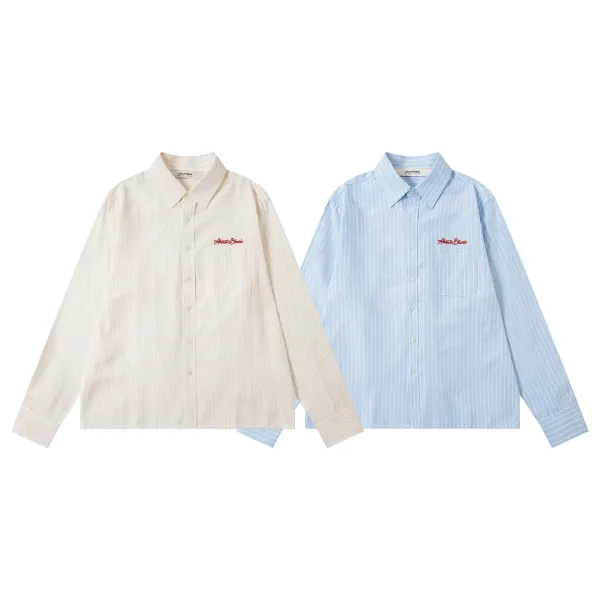 Design Classic Button-Up Shirt Light Blue Shirt - 27