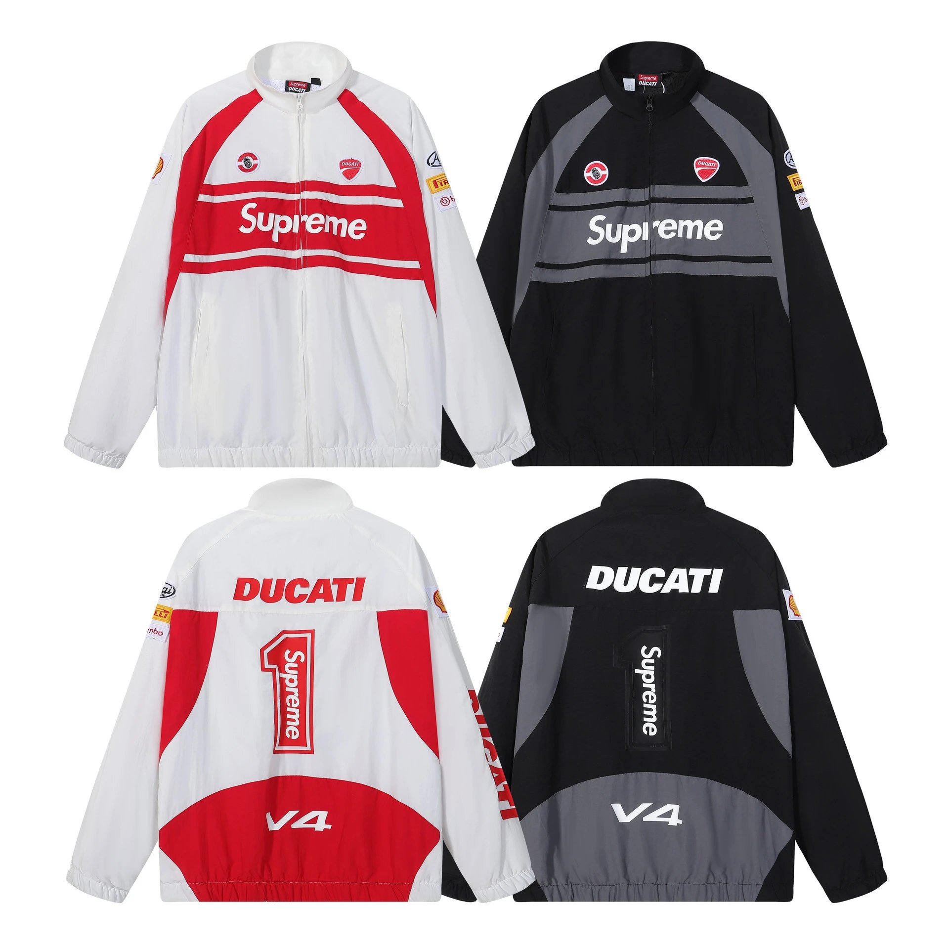 Supreme Arch Logo Coach Jacket Black - 5