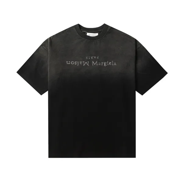 Maison Margiela Reverse Logo Black T-Shirt - 1