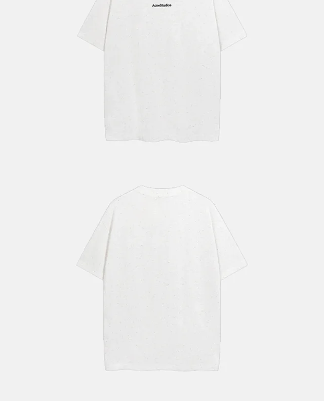 Acne Studios T-Shirts Logo Print T-Shirt product detail image 30